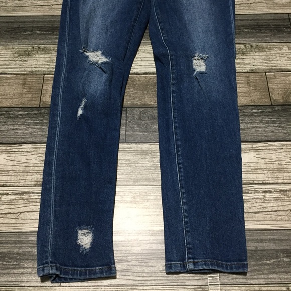 Flying Monkey Moon Legend Mom Jeans Women’s 25 (Inseam 29) Distressed Stretch - Picture 8 of 11